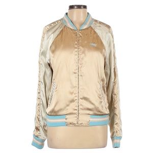 ROXY Satin Varsity Bomber Jacket